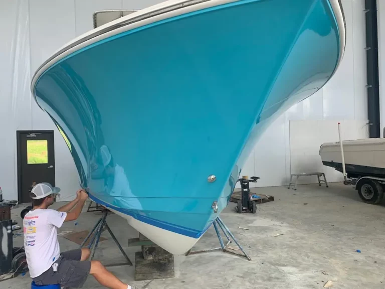 Painting over gelcoat on a boats hull