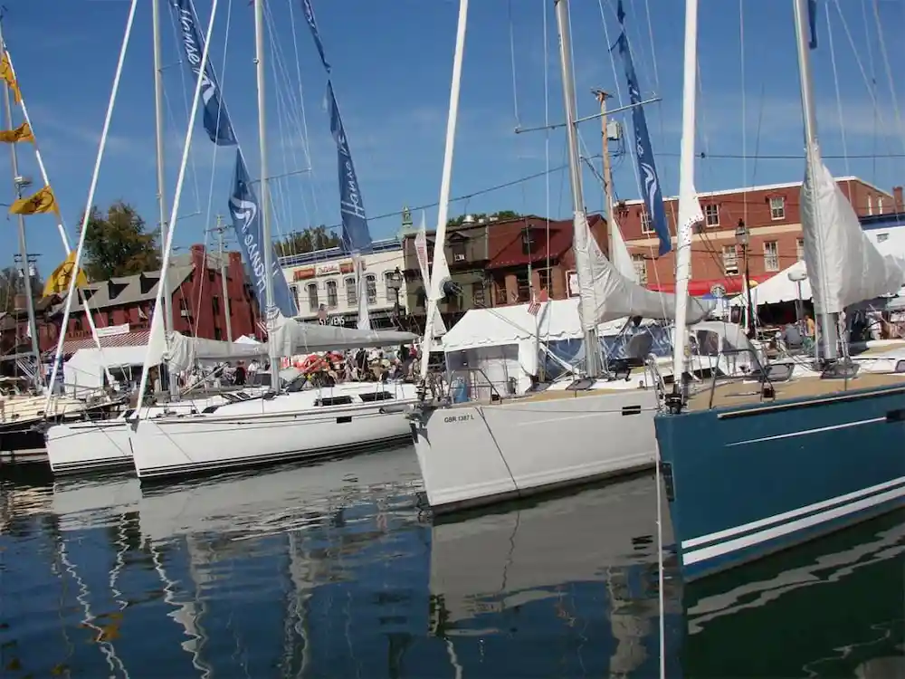 best annapolis marina with sailboats